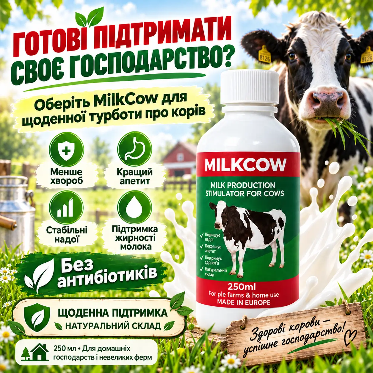 Замовити MilkCow